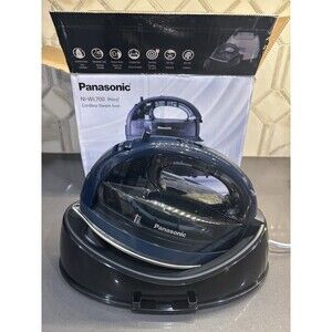 NEW Panasonic NI-WL700 Cordless Steam/Dry Iron, 1500W Wide Stainless Steel NAVY